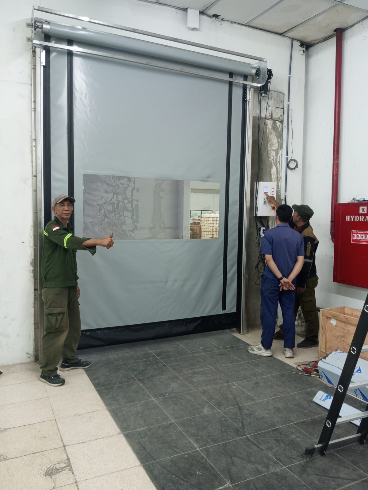 Produsen PVC High Speed Door Lokal
